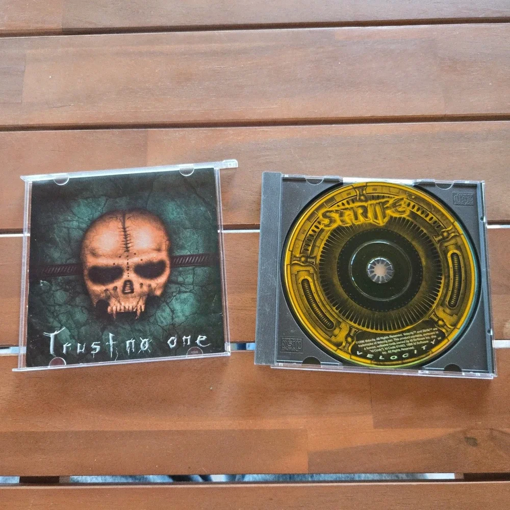 VTG Strife Quest For The Sigil PC CD ROM Game Velocity 1996 Doom Engine Manual‎